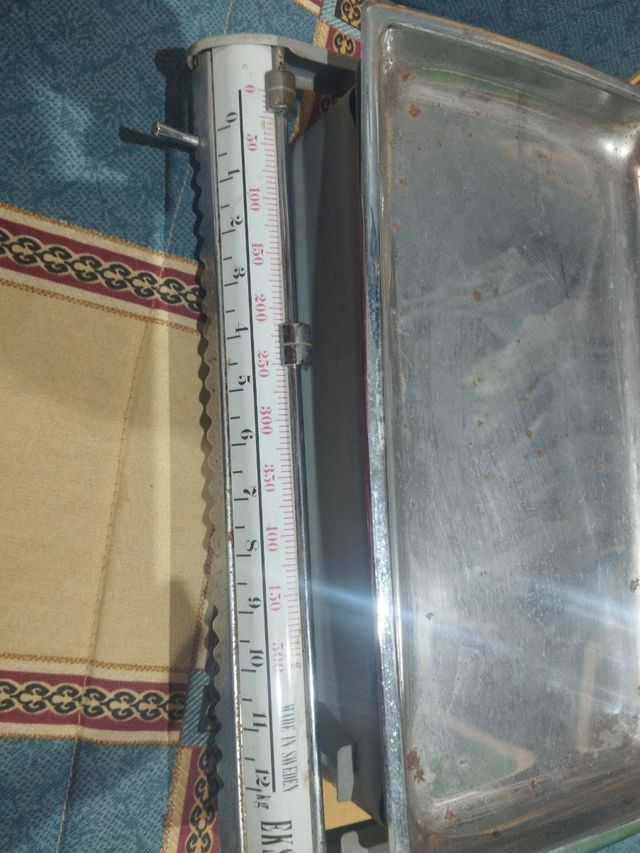 Báscula cocina antigua