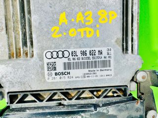 03L906022MA Centralita Motor Audi A3 8P 2.0TDI