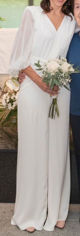 Vestido novia usado solo 3 horas