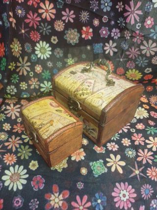 Bauli di legno vintage (2)