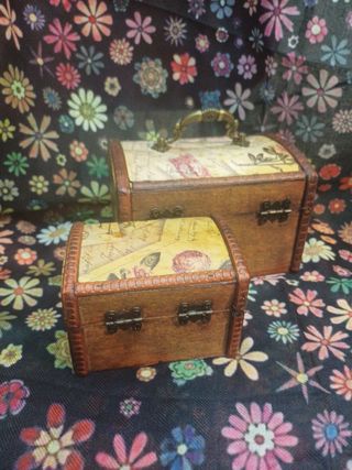 Bauli di legno vintage (2)
