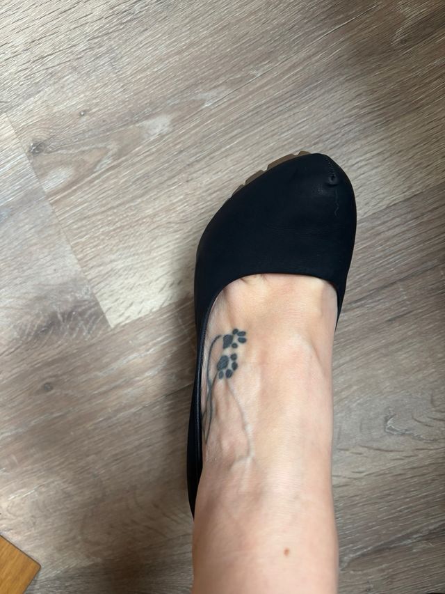 Zapatos tacón negros elegantes