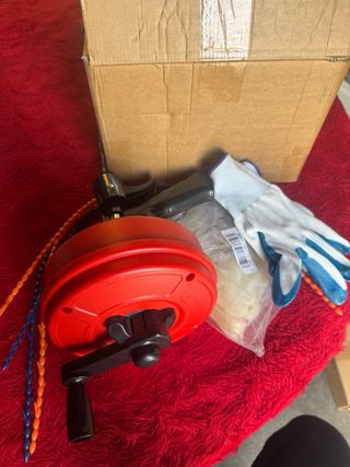 Limpia tuberías eléctrico 10m