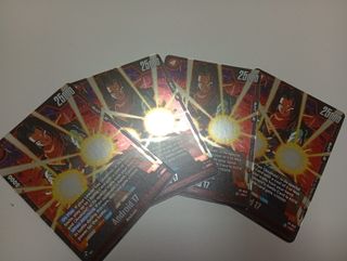 4x Carta Dragon Ball Android 17