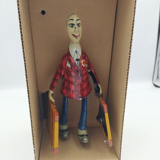 JUGUETE DE PAYÁ - FIGURA DE HOJALATA 