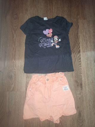 Conjuntos Minnie Mouse niña. 