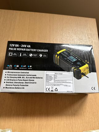 Cargador Pulso Inteligente 12V/24V