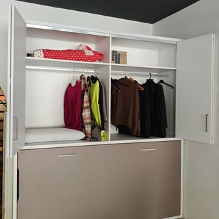 Cama abatible 190 x 90 con armario