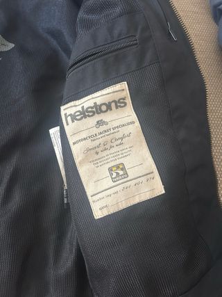 Chaqueta moto Helstone hombre