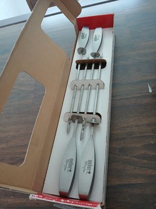 Juego de pinchos Weber Style - 4uds. Acero Inoxida