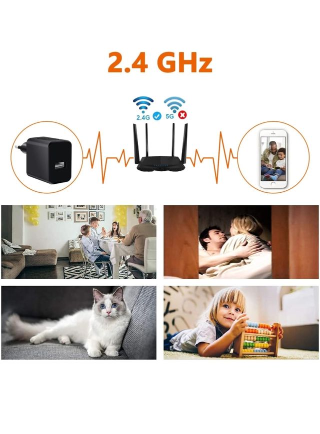 Cámara Espía WiFi Oculta