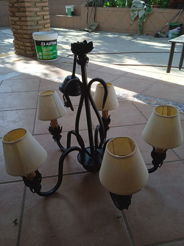 Lámpara techo 5 luces - Salón