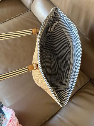 Bolso paja J.S. Ondo beige