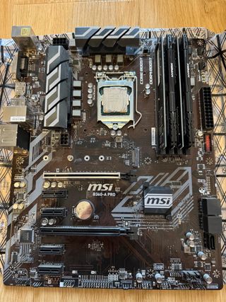 I7-8700 + MSI B360-A PRO + 32GB RAM