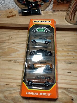 Matchbox Autobahn Express IV - 5 auto