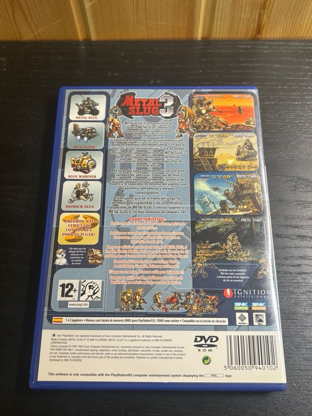 Metal Slug 3 - PlayStation 2