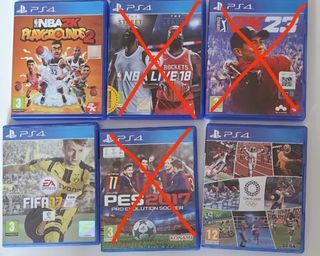 6 Juegos PS4 Deporte