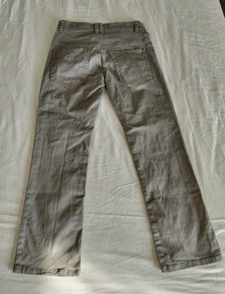 Set 2 jeans pantaloni mezzo peso bimbo 6-7 anni
 b