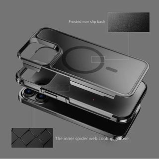 IPhone 12 Pro Max - Funda Magnética Grado Militar