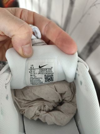 Zapatillas Nike P-6000 Plata/Blancas