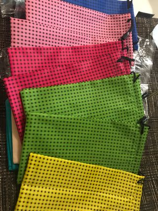 Custodie occhiali - in pvc e velluto