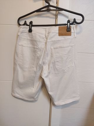 Shorts Jack & Jones blancos talla S