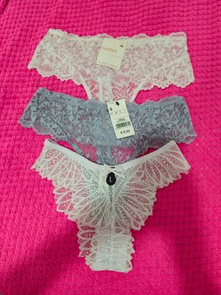 Bragas encaje