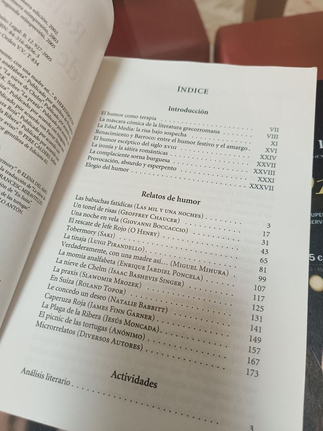 Relatos de Humor / Humor Stories (Aula de Liter...