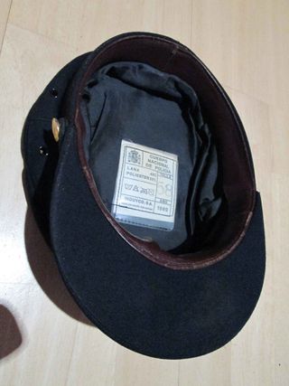 Gorra Policía años 80
