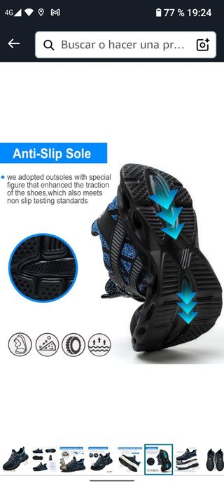 Zapatillas seguridad unisex