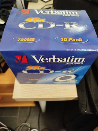 10x CD-R Verbatim 700MB 48x