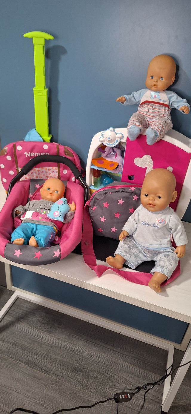 Muñecos Nenuco: 3 bebés y accesorios