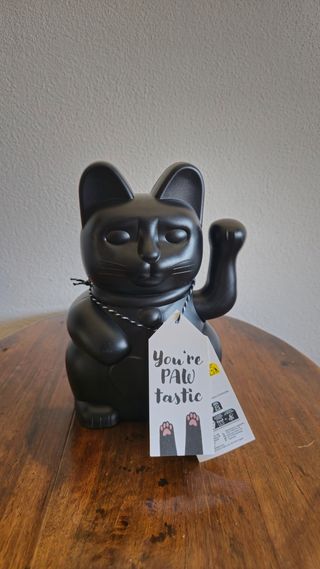 Gato da Sorte Preto - Maneki-neko