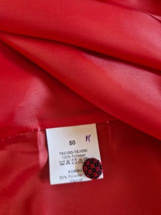 Chaleco rojo Ferrante Ceremonia