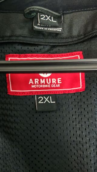 Chaqueta moto piel Armure 