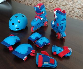 Patines Oxelo + protecciones