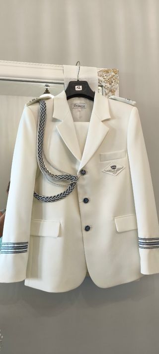 Traje comunión niño almirante 12.Nuevo.