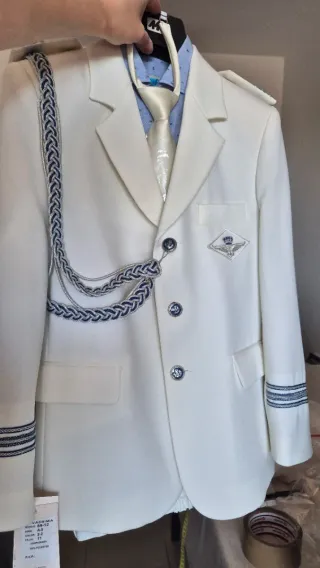 Traje comunión niño almirante 11.Nuevo.