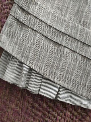 Falda Laga XS - Falda marrón beis