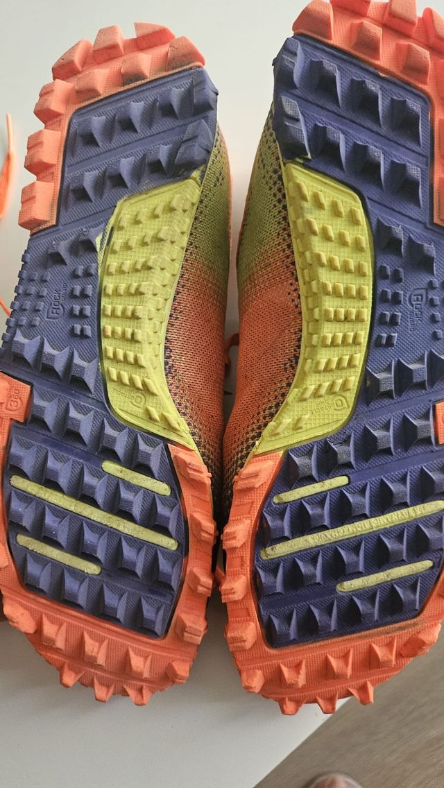 Zapatillas Reebok naranjas moradas 39 según fotos