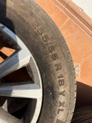 Llantas VW Touareg 255/55 R18