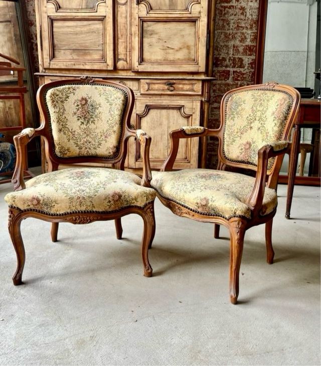 Butacas Luis XV - 2 unidades