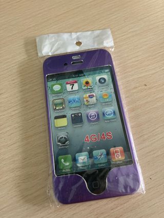 Custodia per iPhone 4/4S viola