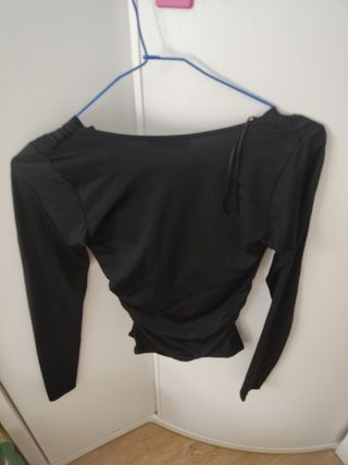 Top negro Zara - Talla S