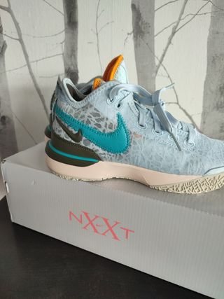 Zapatillas Nike LeBron NXXT - Azul/Verde