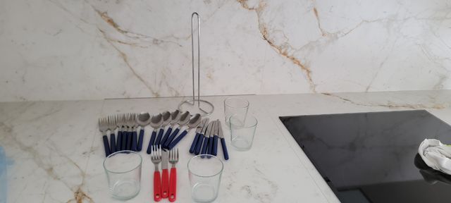 Cubiertos cocina - 12 piezas