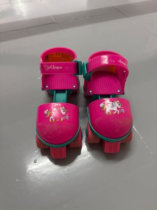 Patines  infantiles unicornio