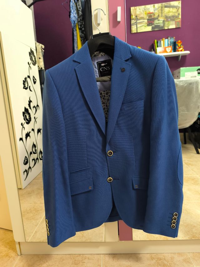 americana hombre Zara talla 46 