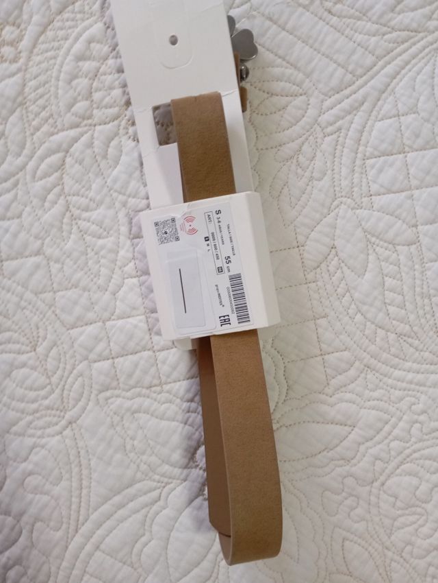 Cinturón Zara niña talla S marrón