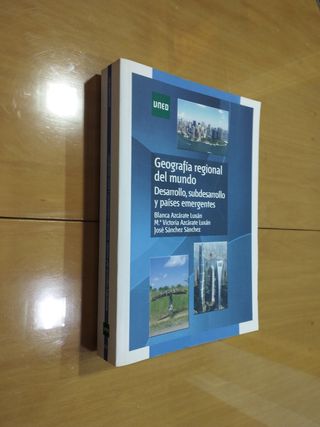 Geografía regional del mundo. Desarrollo, subde...